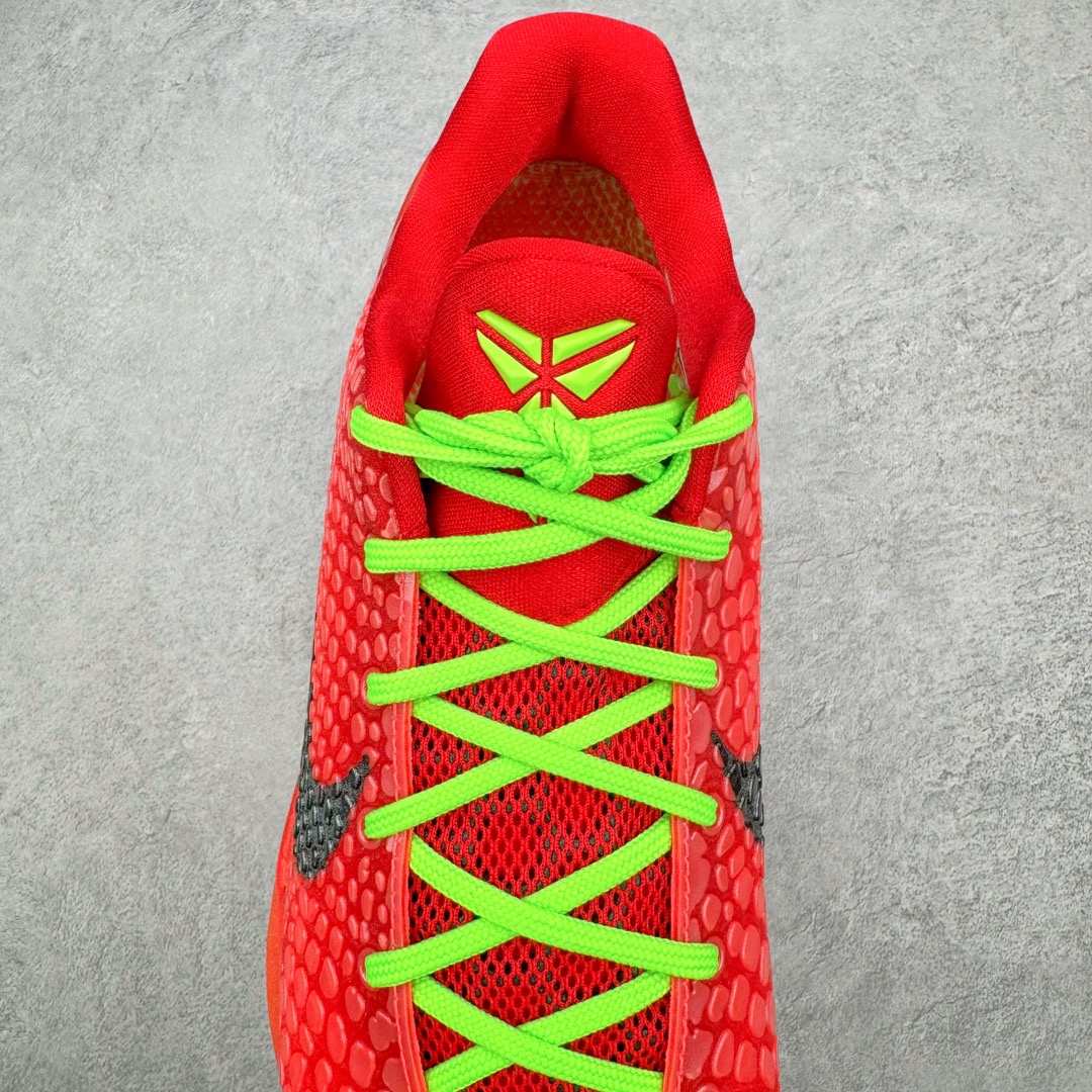 GX KOBE6 Reverse Grinch  反轉青蜂俠 前掌氣墊  后掌EVA 科比 6  籃球鞋 實戰鞋 真碳板 波鞋 球鞋 波鞋 男鞋 红色 FV4921-600