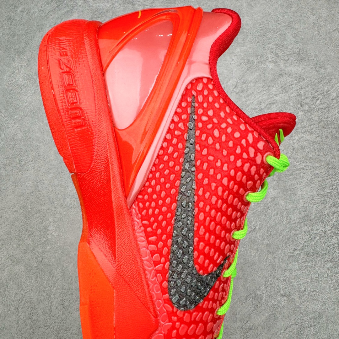 GX KOBE6 Reverse Grinch  反轉青蜂俠 前掌氣墊  后掌EVA 科比 6  籃球鞋 實戰鞋 真碳板 波鞋 球鞋 波鞋 男鞋 红色 FV4921-600
