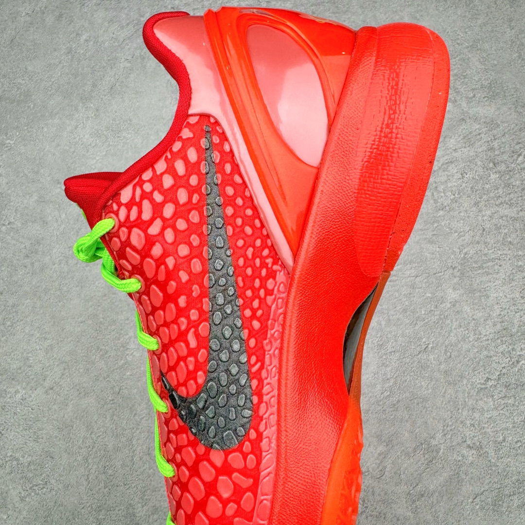 GX KOBE6 Reverse Grinch  反轉青蜂俠 前掌氣墊  后掌EVA 科比 6  籃球鞋 實戰鞋 真碳板 波鞋 球鞋 波鞋 男鞋 红色 FV4921-600