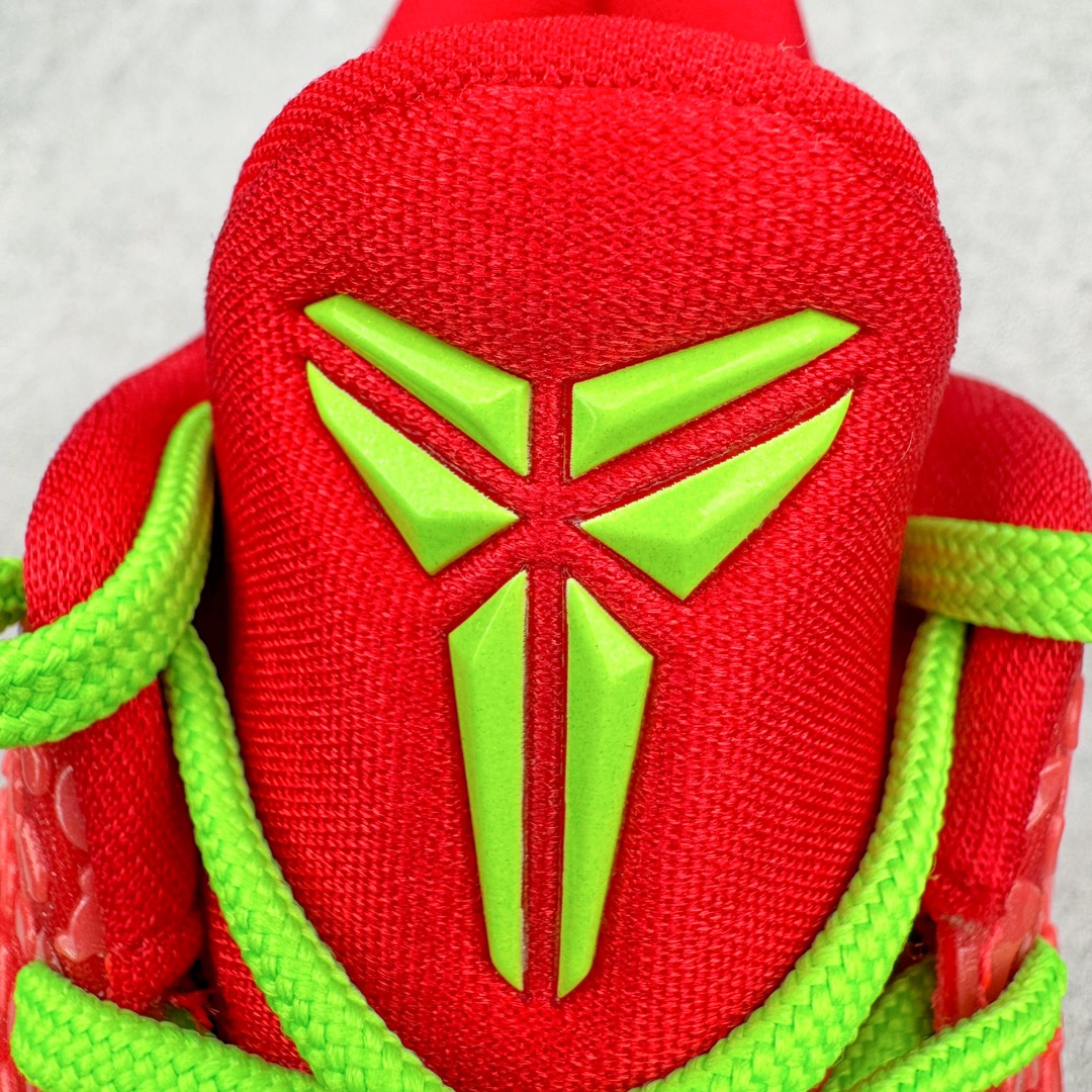 GX KOBE6 Reverse Grinch  反轉青蜂俠 前掌氣墊  后掌EVA 科比 6  籃球鞋 實戰鞋 真碳板 波鞋 球鞋 波鞋 男鞋 红色 FV4921-600