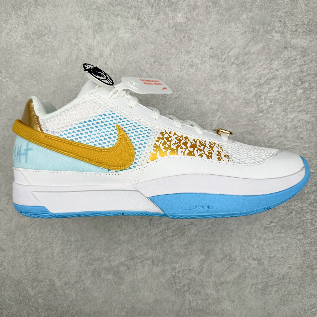  滅世 莫兰特 1代  Nike Zoom JA1Chinese New Year 低筒 前後氣墊 耐磨透氣 實戰籃球鞋 波鞋 球鞋 男鞋 波鞋 藍色 龍年 FV1291-100