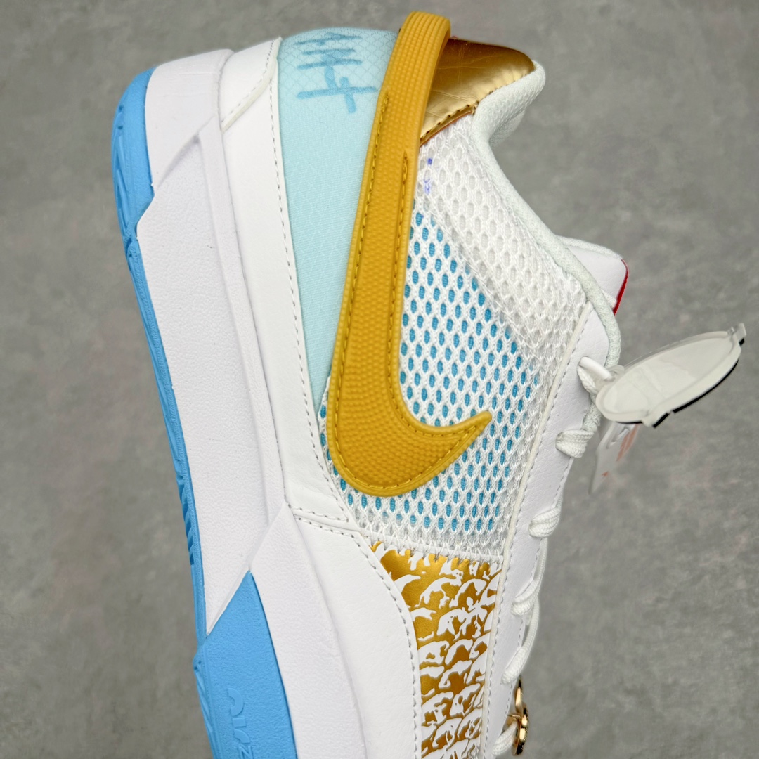  滅世 莫兰特 1代  Nike Zoom JA1Chinese New Year 低筒 前後氣墊 耐磨透氣 實戰籃球鞋 波鞋 球鞋 男鞋 波鞋 藍色 龍年 FV1291-100