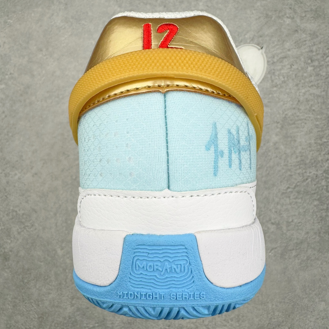  滅世 莫兰特 1代  Nike Zoom JA1Chinese New Year 低筒 前後氣墊 耐磨透氣 實戰籃球鞋 波鞋 球鞋 男鞋 波鞋 藍色 龍年 FV1291-100