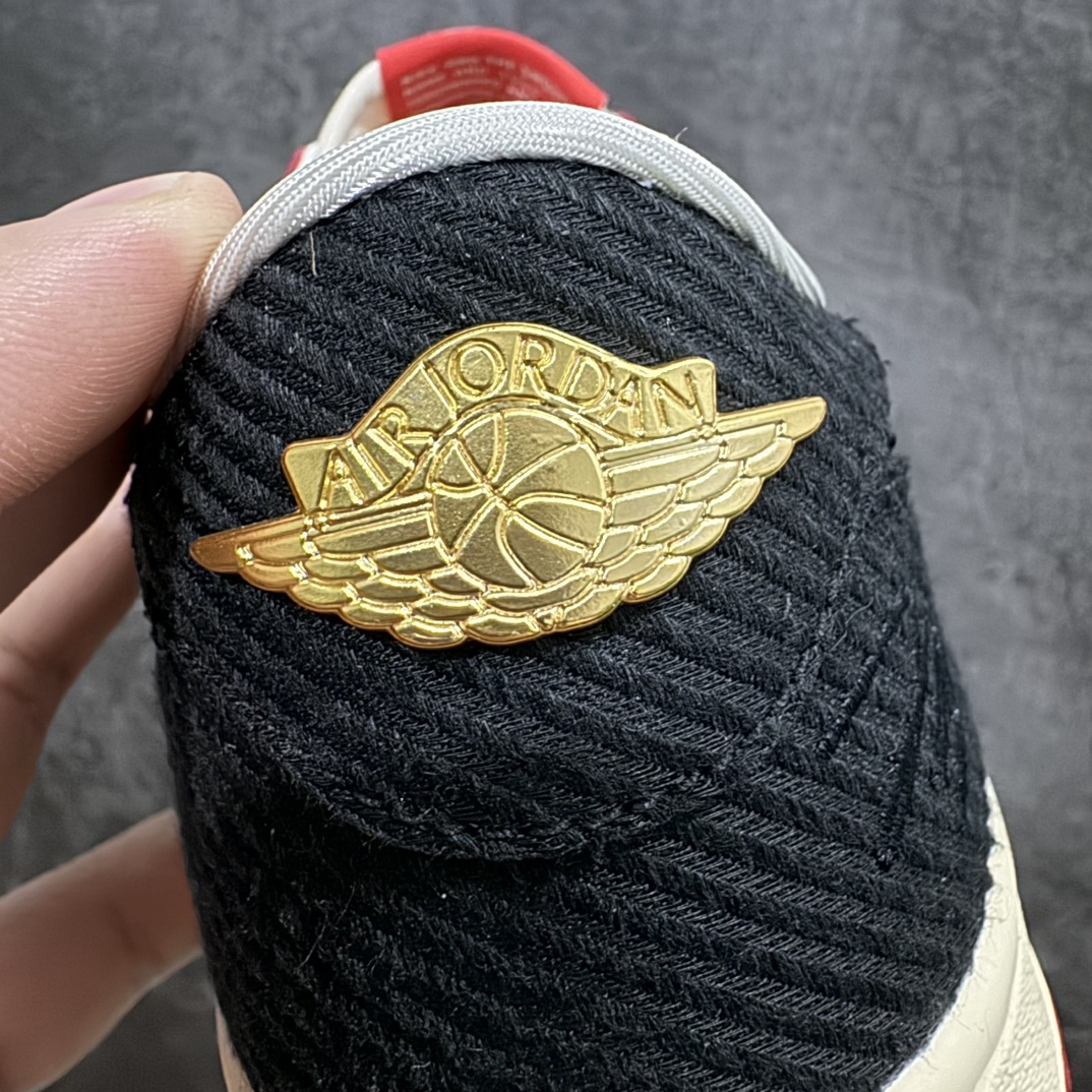 Trophy Room  Air Jordan 1 Low OG AJ1  Away 低筒 织物 皮革 板鞋 休闲鞋 男鞋 女鞋 波鞋  白黑红 FN0432-100