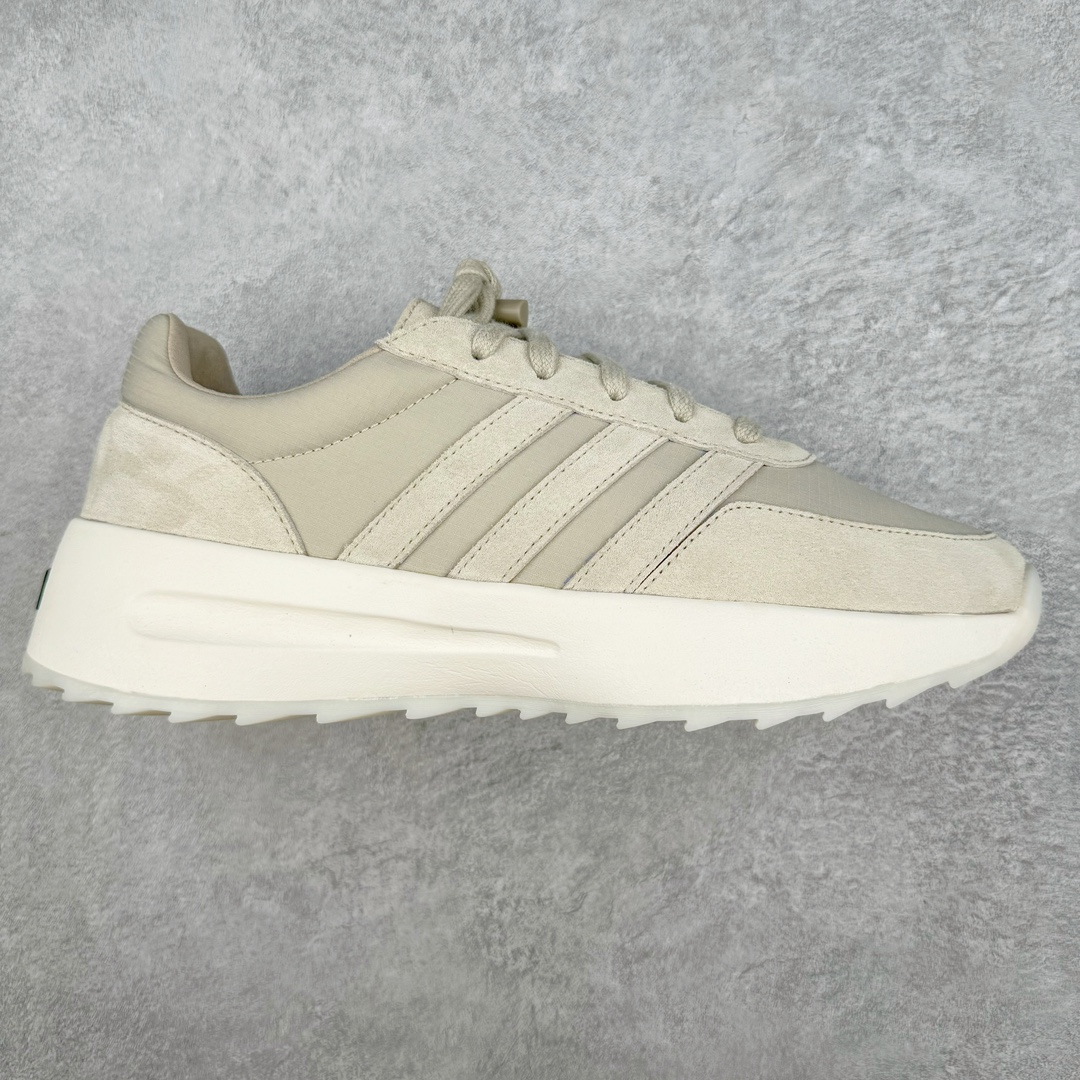  FEAR OF GOD FOG Adidas Originals Athletics Los Angeles  联名款 低筒 复古板鞋 休闲鞋 男鞋 女鞋  波鞋 米白 IF1758