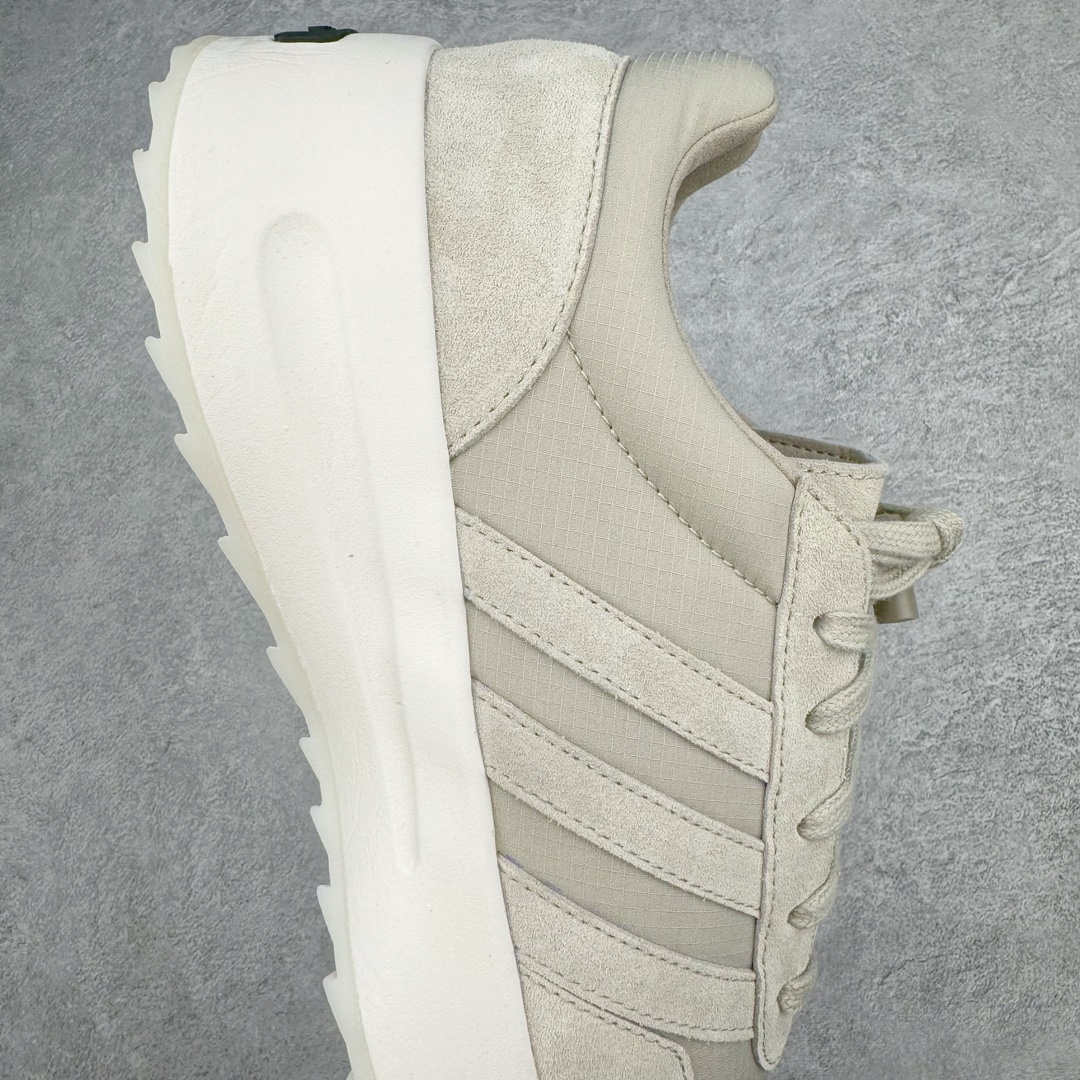  FEAR OF GOD FOG Adidas Originals Athletics Los Angeles  联名款 低筒 复古板鞋 休闲鞋 男鞋 女鞋  波鞋 米白 IF1758