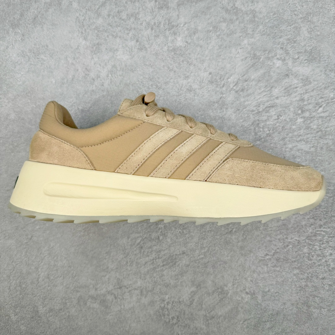  FEAR OF GOD FOG Adidas Originals Los Angeles  Runner Clay 联名款 低筒 复古板鞋 休闲鞋 男鞋 女鞋  波鞋 棕色 IF4215