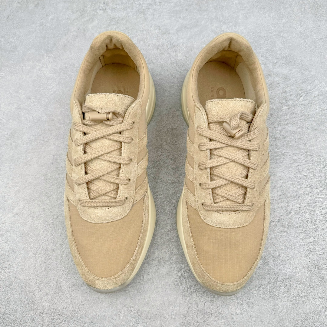  FEAR OF GOD FOG Adidas Originals Los Angeles  Runner Clay 联名款 低筒 复古板鞋 休闲鞋 男鞋 女鞋  波鞋 棕色 IF4215