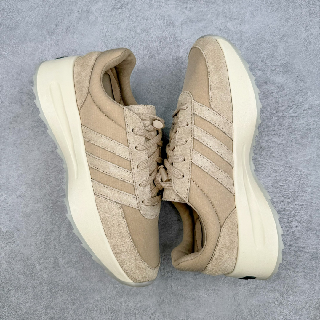  FEAR OF GOD FOG Adidas Originals Los Angeles  Runner Clay 联名款 低筒 复古板鞋 休闲鞋 男鞋 女鞋  波鞋 棕色 IF4215