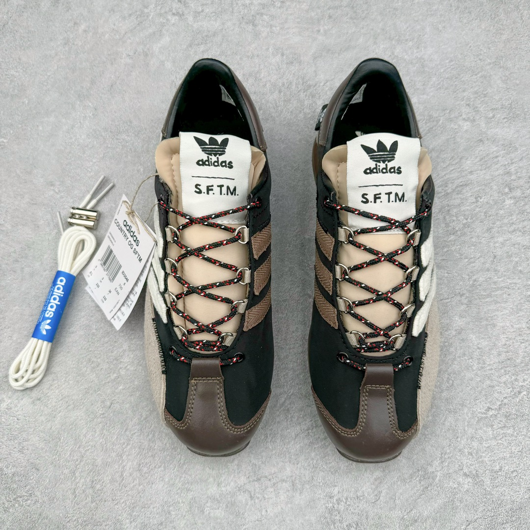 Song For The Mute  Adidas Originals Shadowturf   S.F.T.M 低筒 复古板鞋 休闲鞋 男鞋 女鞋波鞋 黑白 ID3546 