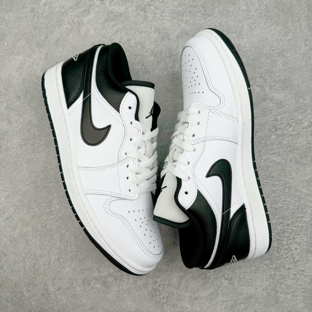  Air Jordan AJ1 Low  White Black 低筒  复古防滑 板鞋休闲 篮球鞋  波鞋  男款 白黑 553558-132 