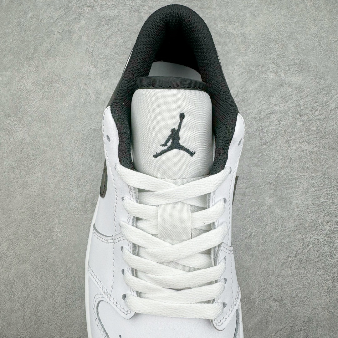  Air Jordan AJ1 Low  White Black 低筒  复古防滑 板鞋休闲 篮球鞋  波鞋  男款 白黑 553558-132 