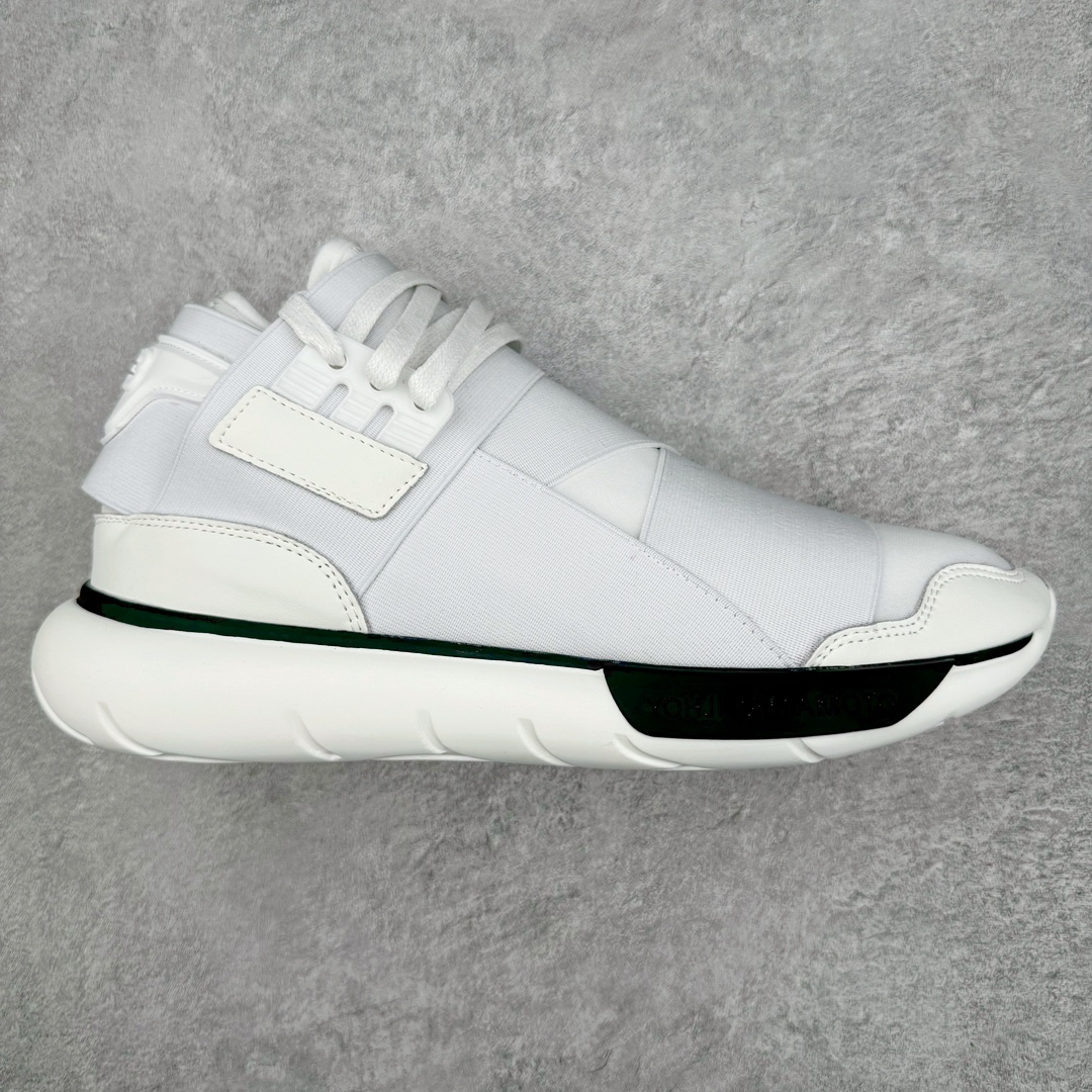  Y-3  QASA  圆头系带 复古板鞋 休闲鞋 男鞋 女鞋 白色 IG4075