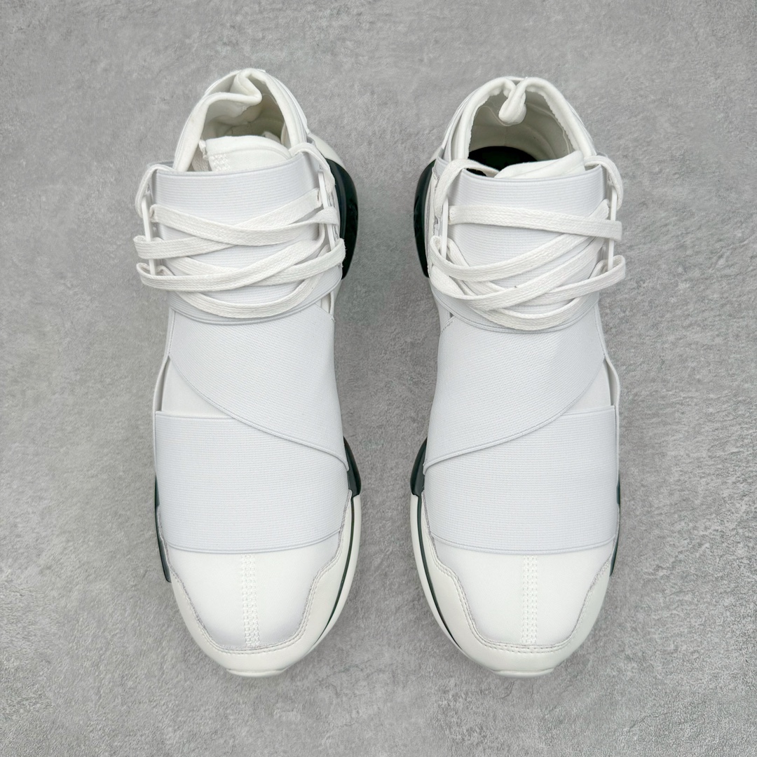  Y-3  QASA  圆头系带 复古板鞋 休闲鞋 男鞋 女鞋 白色 IG4075