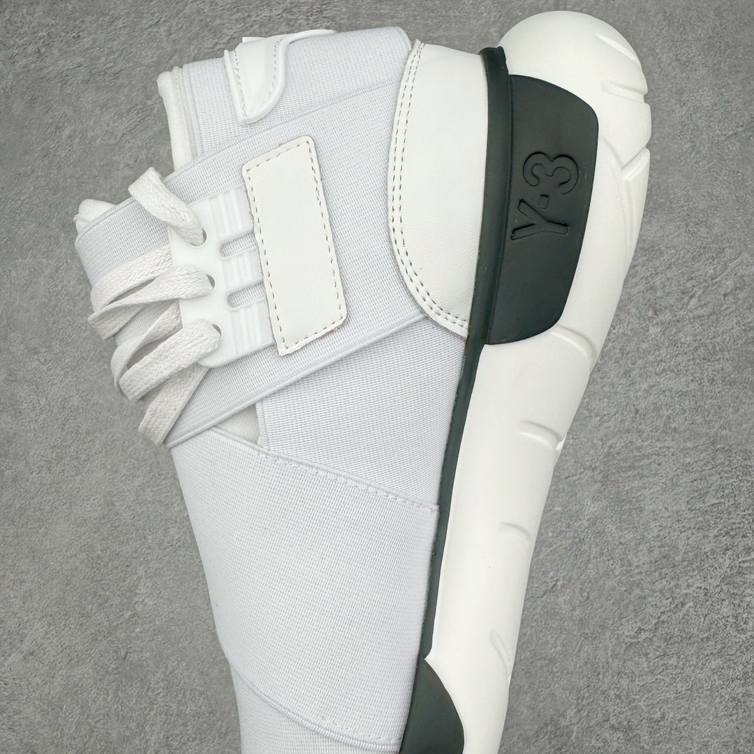  Y-3  QASA  圆头系带 复古板鞋 休闲鞋 男鞋 女鞋 白色 IG4075