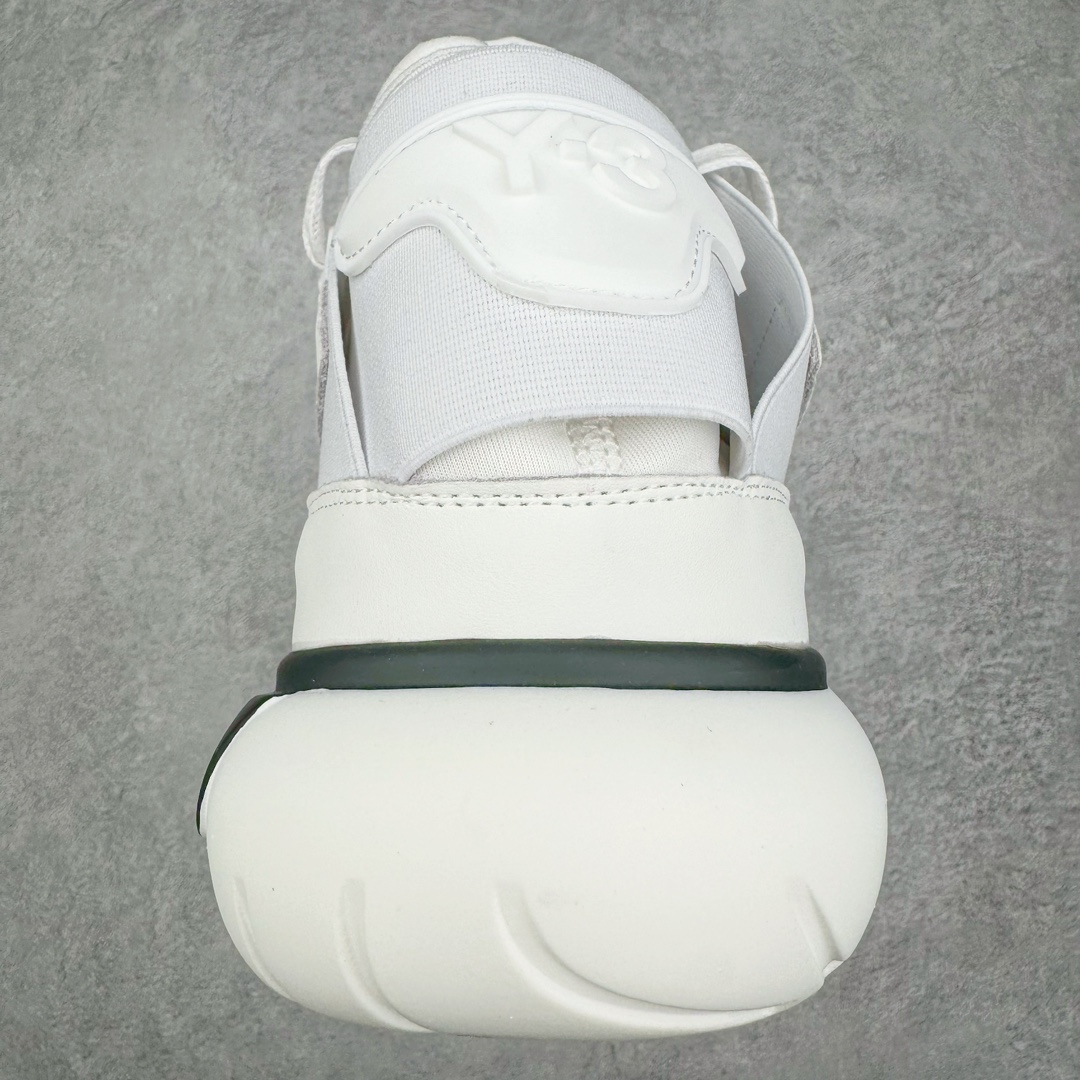  Y-3  QASA  圆头系带 复古板鞋 休闲鞋 男鞋 女鞋 白色 IG4075