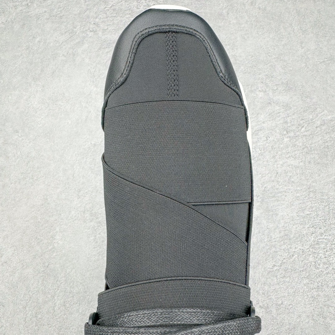  Y-3  QASA  高筒 圆头系带 复古板鞋 休闲鞋 男鞋 女鞋  黑白AQ5499