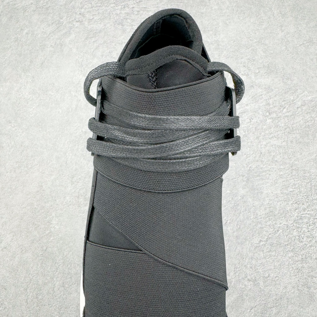  Y-3  QASA  高筒 圆头系带 复古板鞋 休闲鞋 男鞋 女鞋  黑白AQ5499