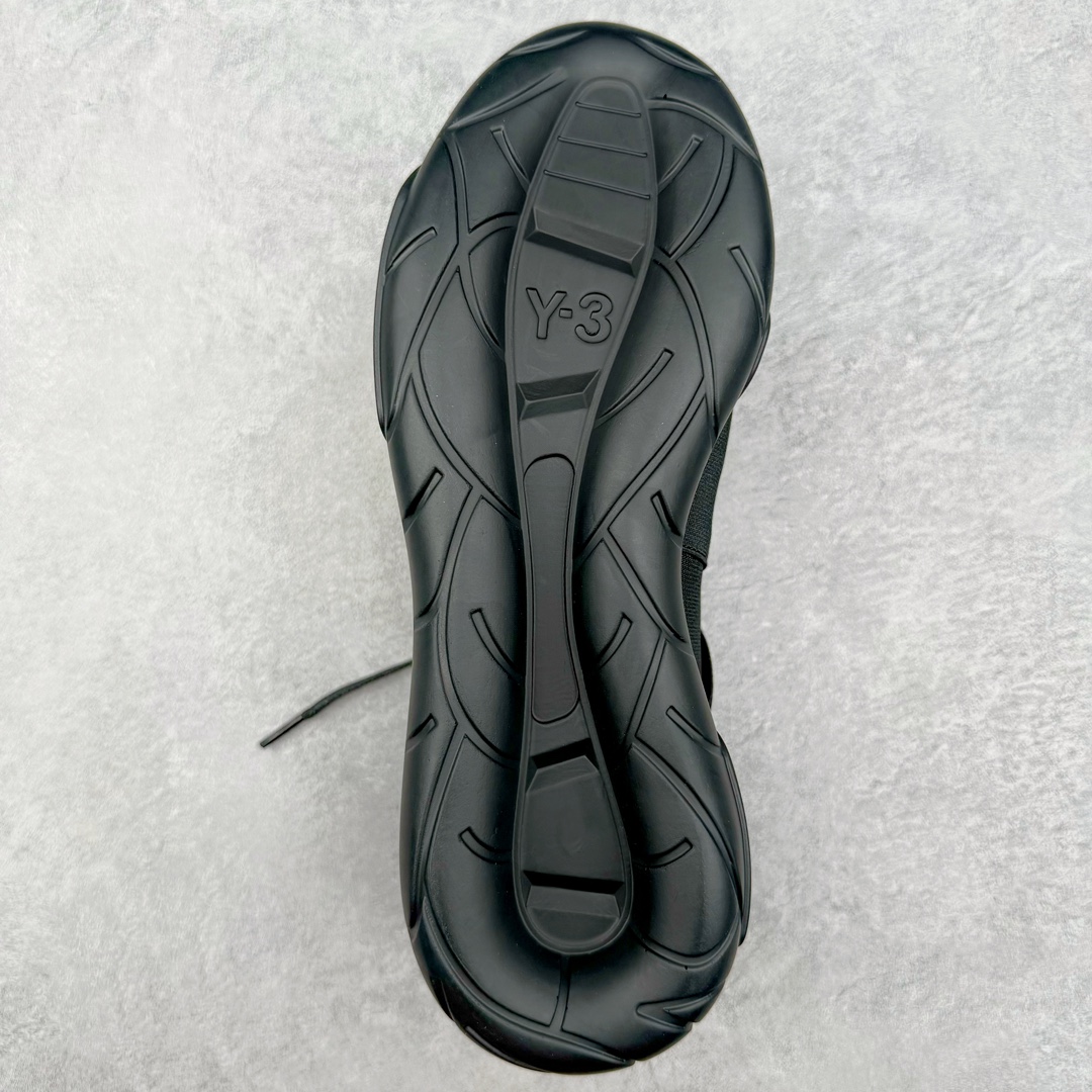  Y-3  QASA  高筒 圆头系带 复古板鞋 休闲鞋 男鞋 女鞋  黑武士 IF5505