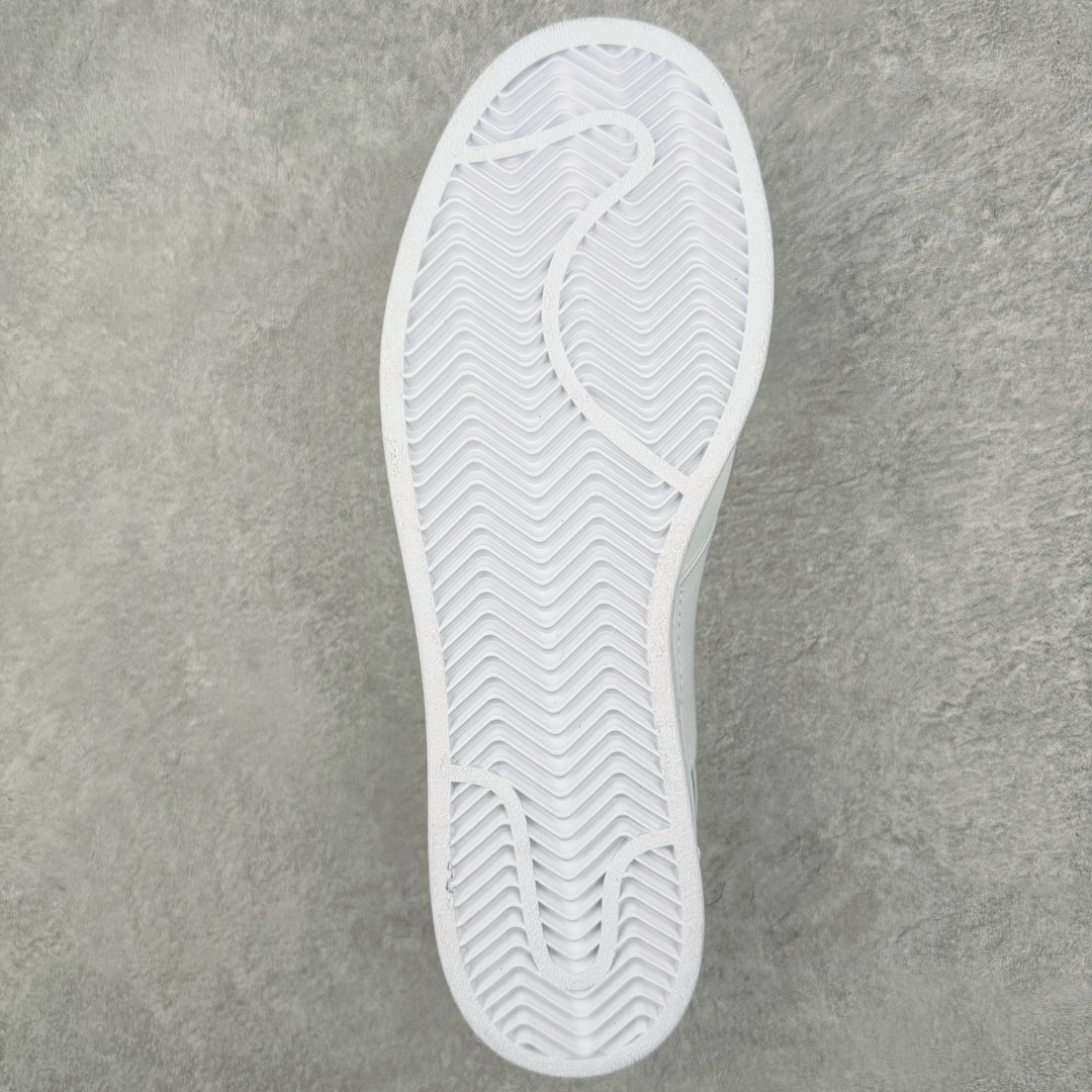  adidas Superstar Slip-On Shoes 交叉绑带 一脚蹬  平底鞋 低筒 复古板鞋 休闲鞋 男鞋 女鞋 波鞋  纯白 FW7052