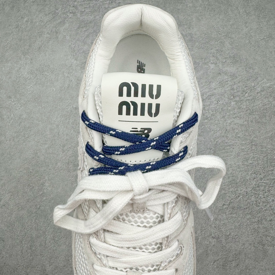 Miumiu x New Balance NB530 低筒 平底 复古跑鞋 休闲鞋 板鞋 运动鞋  女鞋 波鞋 白色 5E165E_3D8C_F0009_F_BD05