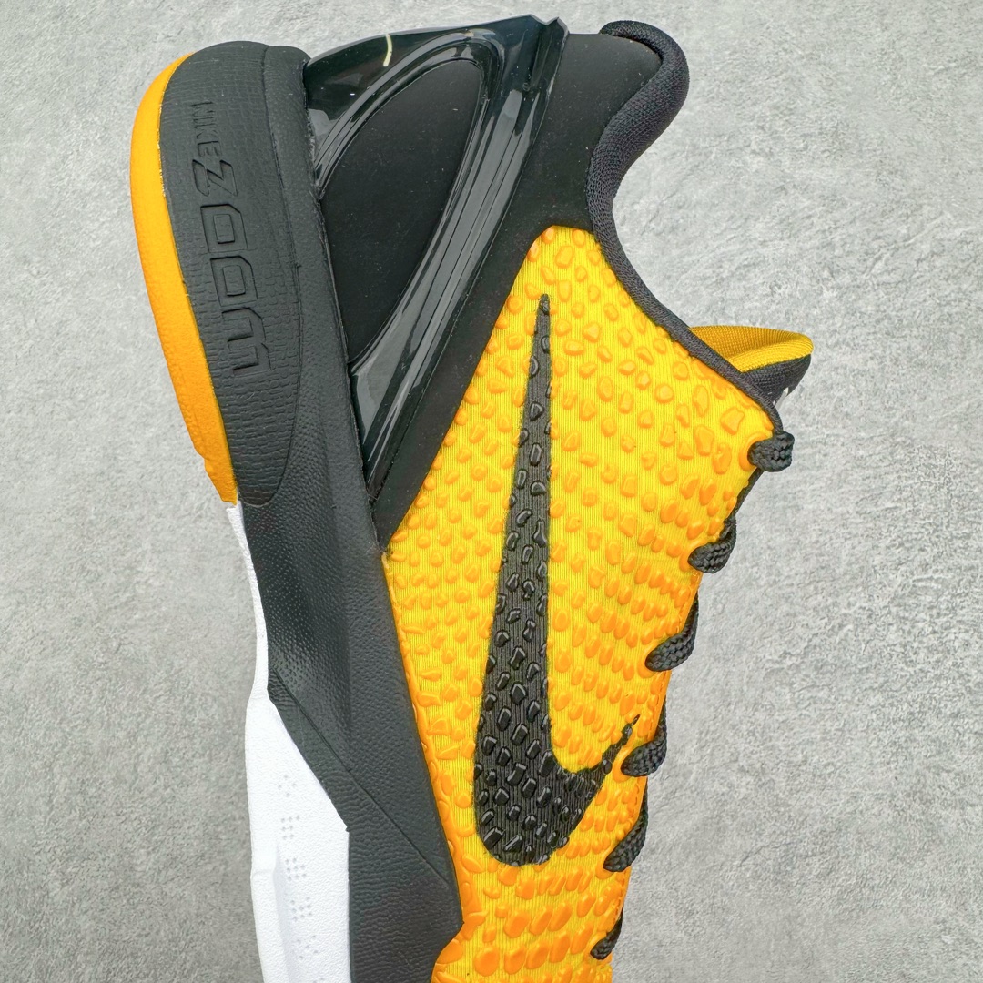  S2外贸 Kobe6 Lightbulb 科比6 前掌气垫 后掌EVA 籃球鞋 球鞋 實戰鞋  真碳板  波鞋   黑黄 李小龙 429659-700