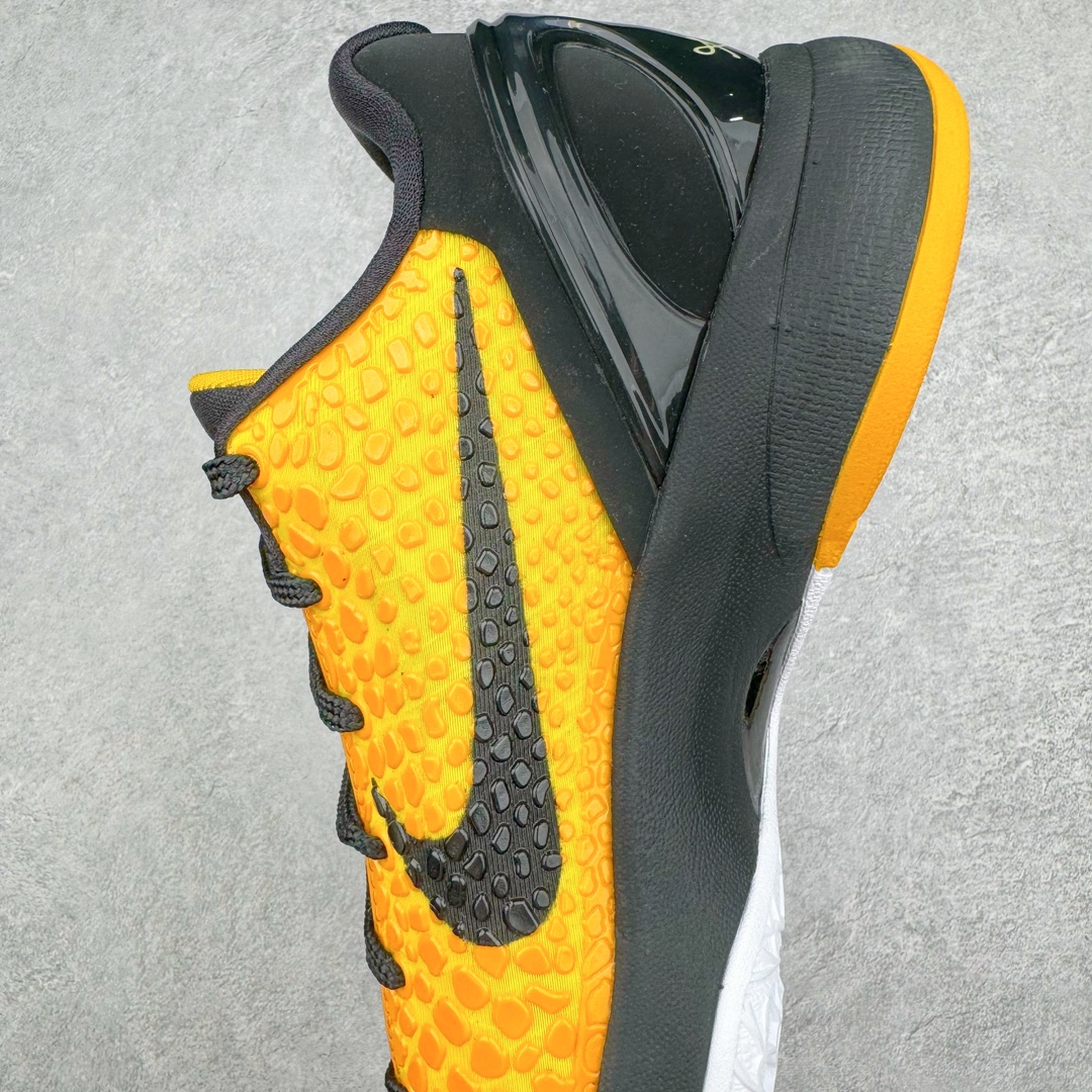  S2外贸 Kobe6 Lightbulb 科比6 前掌气垫 后掌EVA 籃球鞋 球鞋 實戰鞋  真碳板  波鞋   黑黄 李小龙 429659-700