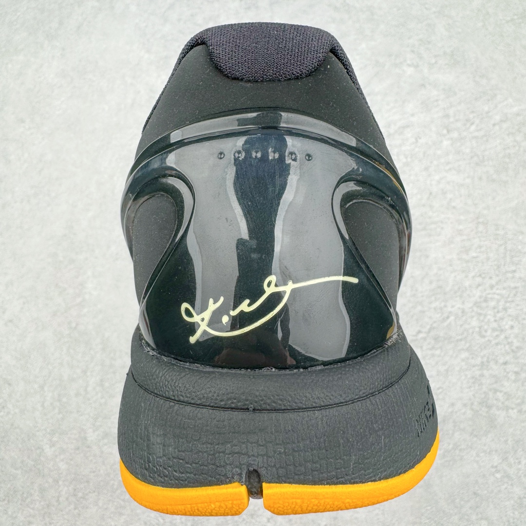  S2外贸 Kobe6 Lightbulb 科比6 前掌气垫 后掌EVA 籃球鞋 球鞋 實戰鞋  真碳板  波鞋   黑黄 李小龙 429659-700