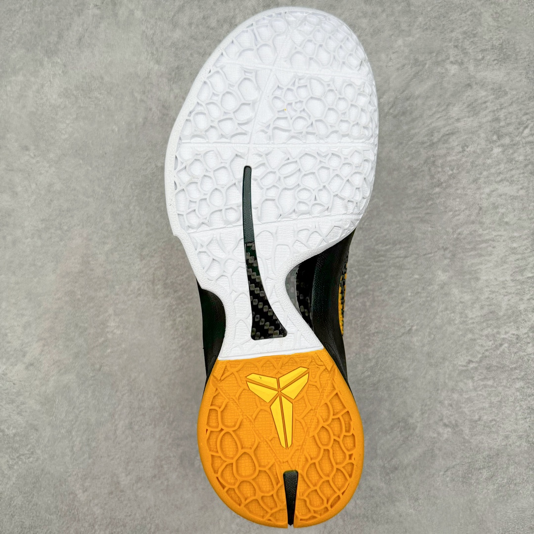  S2外贸 Kobe6 Lightbulb 科比6 前掌气垫 后掌EVA 籃球鞋 球鞋 實戰鞋  真碳板  波鞋   黑黄 李小龙 429659-700
