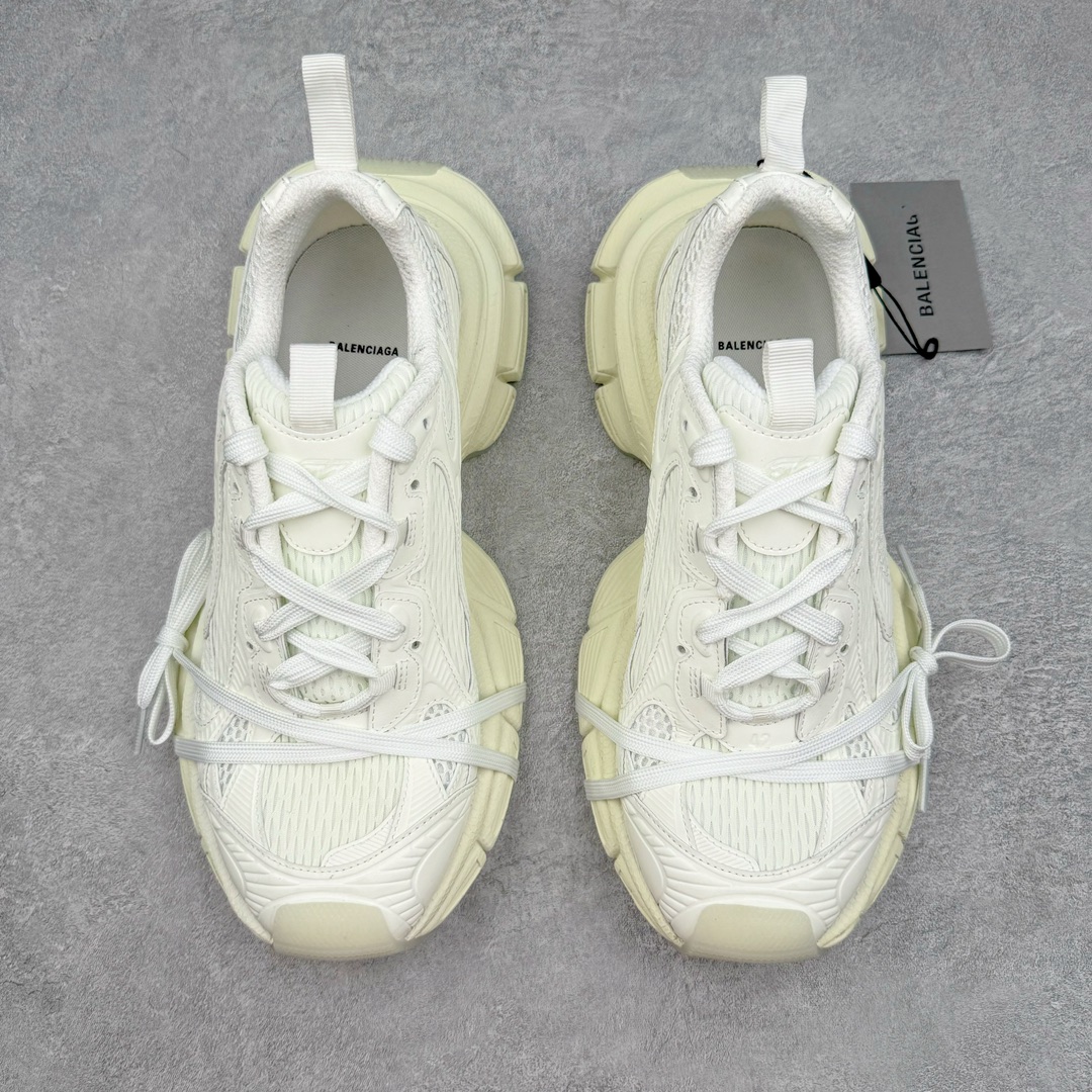  Balenciaga 巴黎世家 3XL 水晶  系带 做旧 低筒 老爹鞋 运动 复古板鞋 休闲鞋 男鞋 女鞋 荧光 734734W3XLG9001
