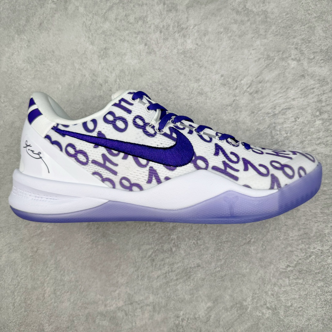  s2外贸 Kobe8 Protro  Court Purple  科比8 低筒 React鞋墊 籃球鞋 實戰鞋 球鞋 男鞋 波鞋 数字 紫色  FQ3549-100
