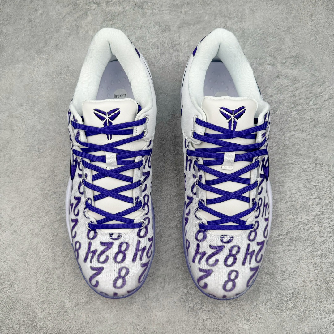  s2外贸 Kobe8 Protro  Court Purple  科比8 低筒 React鞋墊 籃球鞋 實戰鞋 球鞋 男鞋 波鞋 数字 紫色  FQ3549-100