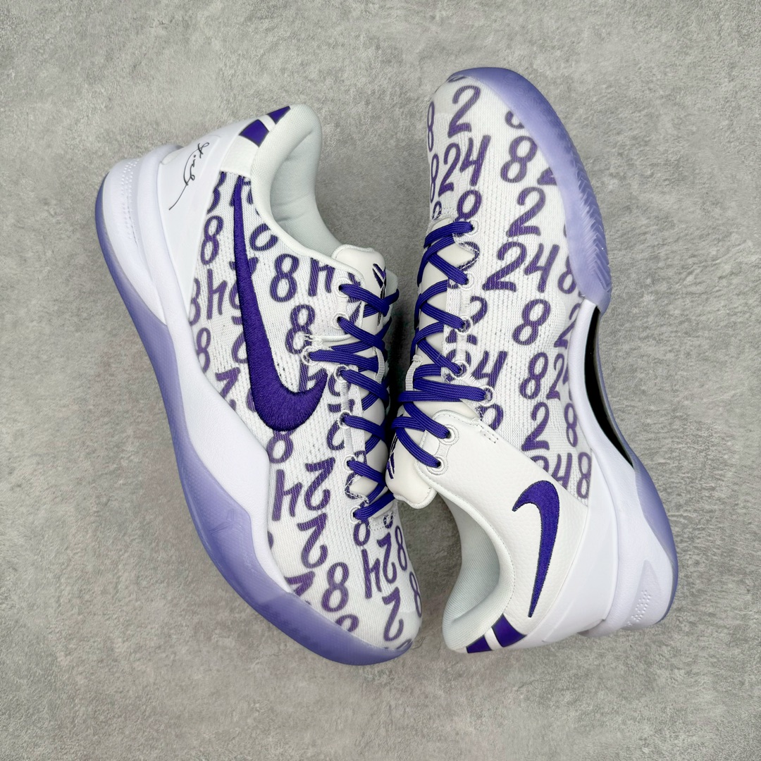  s2外贸 Kobe8 Protro  Court Purple  科比8 低筒 React鞋墊 籃球鞋 實戰鞋 球鞋 男鞋 波鞋 数字 紫色  FQ3549-100