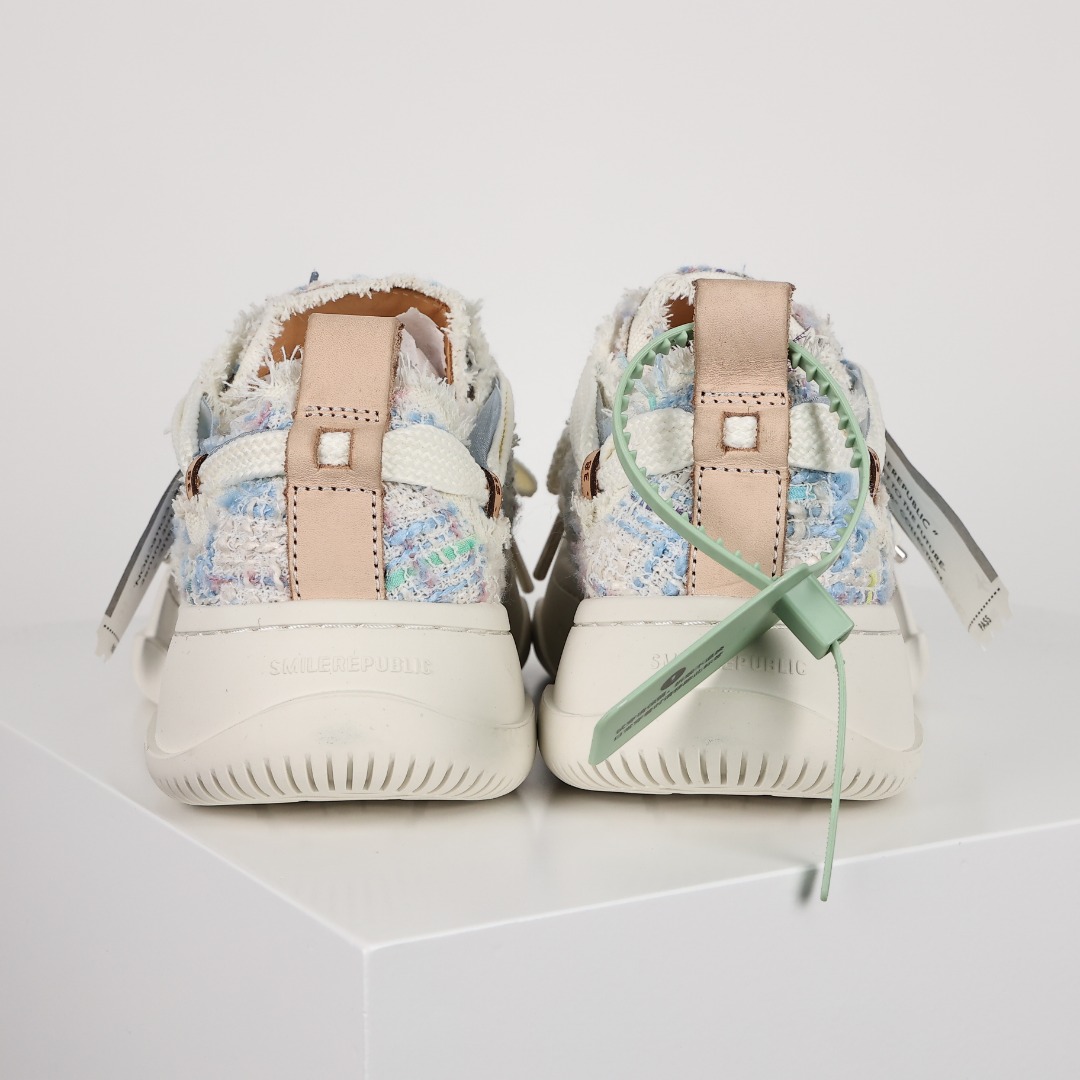  SMILEREPUBLIC 开口笑 厚底 增高 防滑耐磨 帆布鞋 板鞋 休闲鞋 波鞋 男款 女款 白蓝紫 SR20220101026