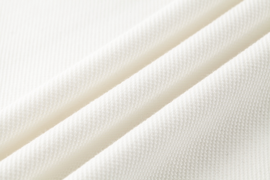 GUCCI 古驰 条纹翻领logo刺绣Polo衫 短袖 T恤 夏季 白色 752604XJFTL9733