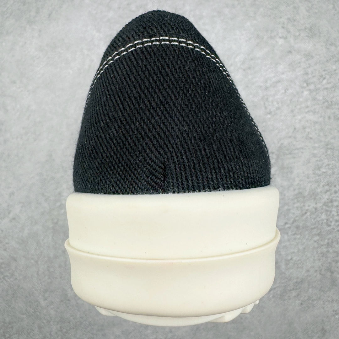  RICK OWENS RO  帆布  低筒 板鞋 休闲鞋 男鞋 女鞋 波鞋 黑色  