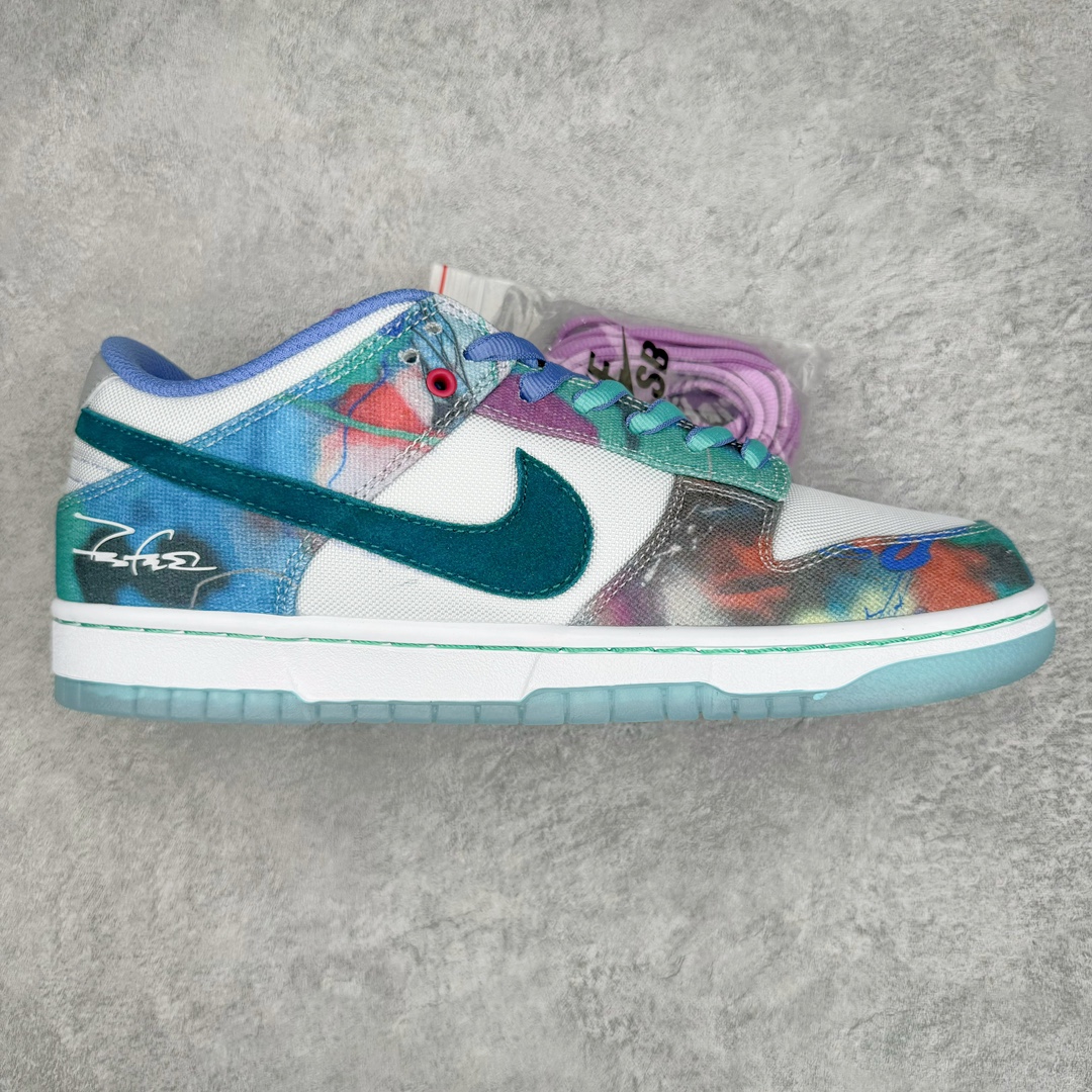  Futura Laboratories Dunk SB Low  低筒 复古板鞋 休闲鞋 男鞋 女鞋 波鞋 白蓝 HF6061-400