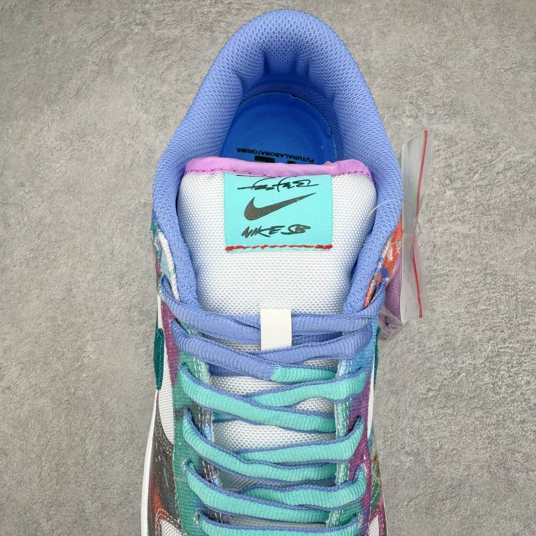  Futura Laboratories Dunk SB Low  低筒 复古板鞋 休闲鞋 男鞋 女鞋 波鞋 白蓝 HF6061-400