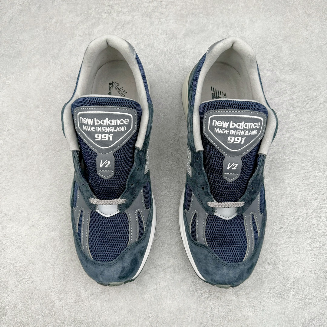  新版  New Balance 991V2  低筒 复古跑鞋 休闲鞋 运动鞋 波鞋 男鞋 女鞋 海军蓝 U991NV2