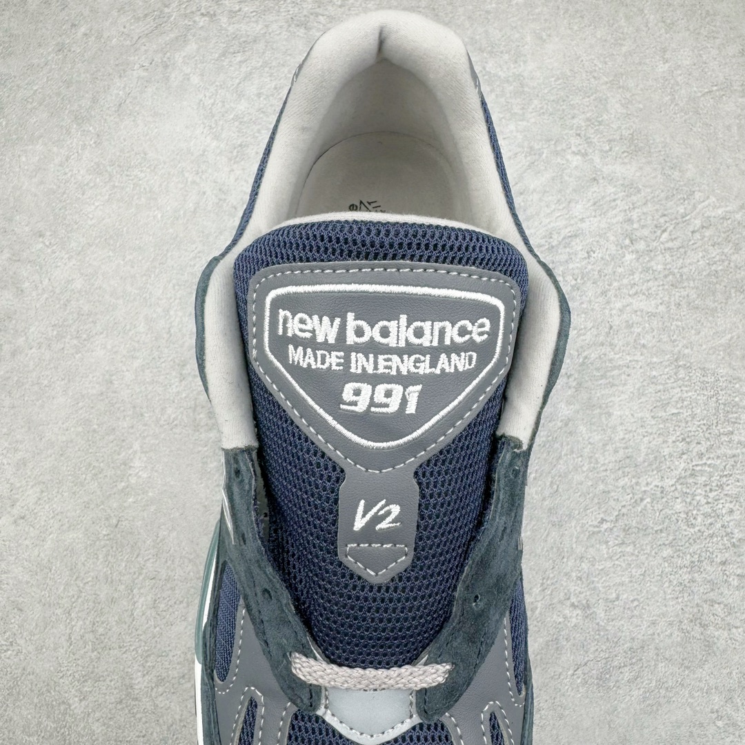  新版  New Balance 991V2  低筒 复古跑鞋 休闲鞋 运动鞋 波鞋 男鞋 女鞋 海军蓝 U991NV2