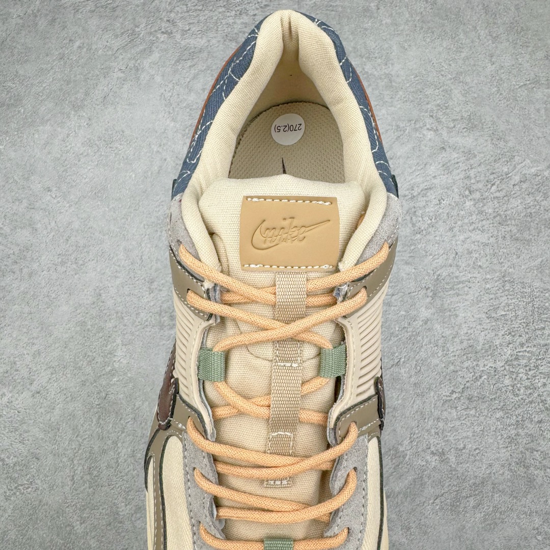  新版 Nike Air Zoom Vomero 5  前后气垫 低筒 防滑舒适 跑步鞋 运动鞋 男鞋 女鞋 波鞋 棕色 FZ5051-121