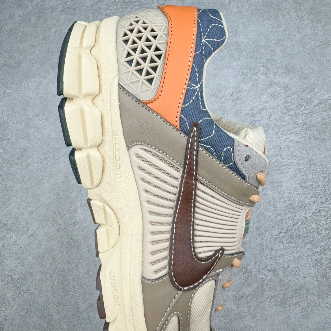  新版 Nike Air Zoom Vomero 5  前后气垫 低筒 防滑舒适 跑步鞋 运动鞋 男鞋 女鞋 波鞋 棕色 FZ5051-121