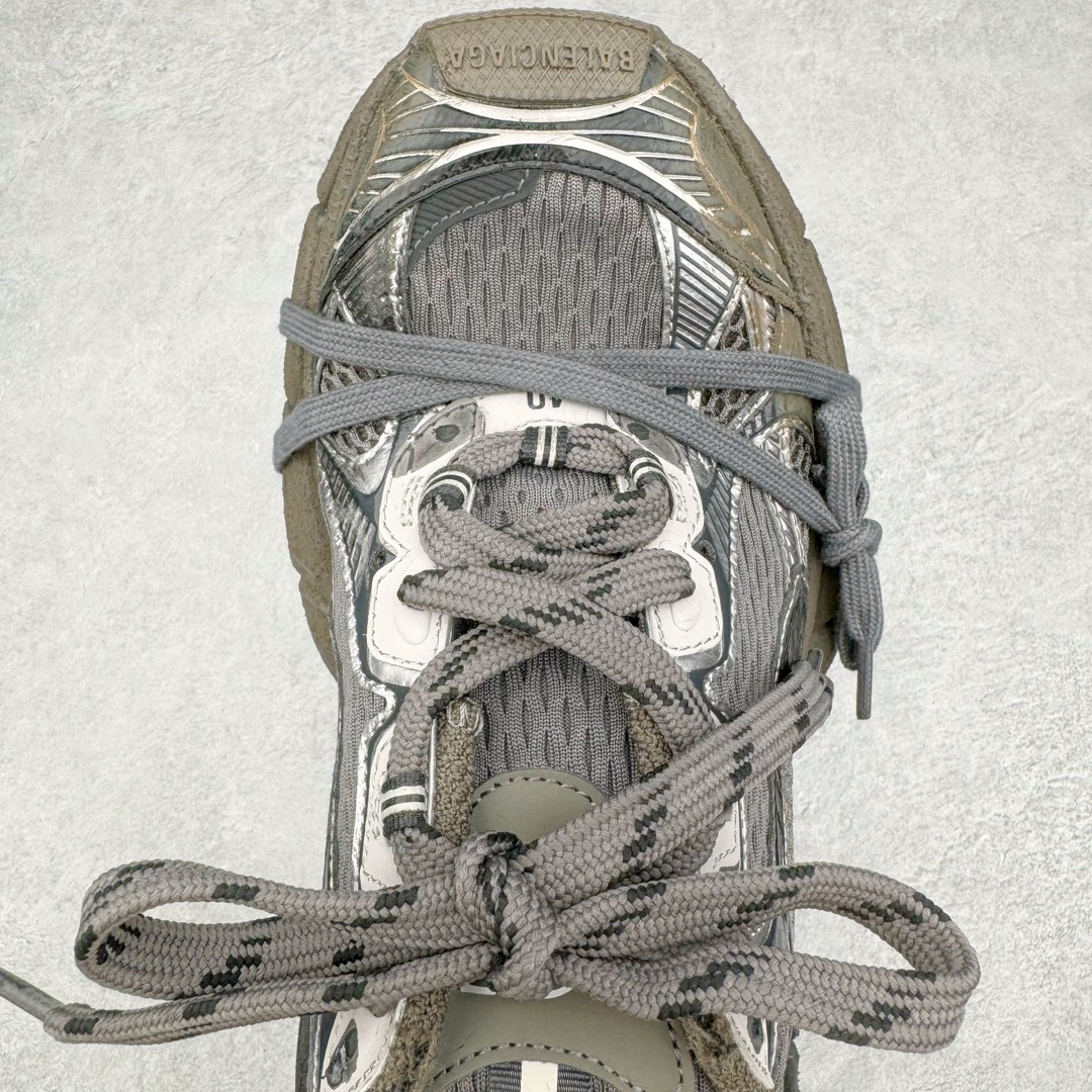  Balenciaga 巴黎世家 3XL 网布 系带 做旧 低筒 老爹鞋 运动 复古板鞋 休闲鞋 男鞋 女鞋 棕色