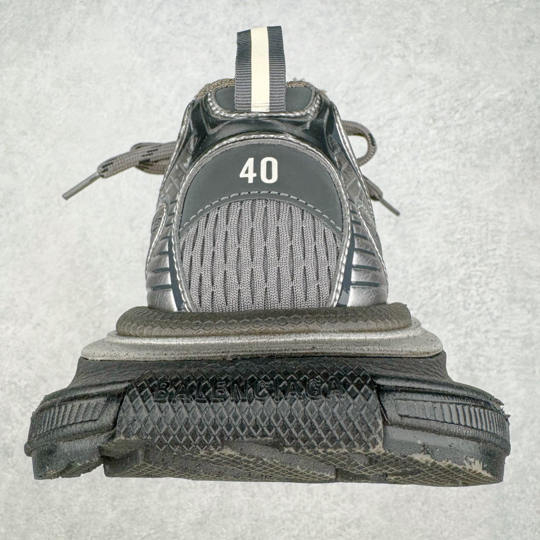  Balenciaga 巴黎世家 3XL 网布 系带 做旧 低筒 老爹鞋 运动 复古板鞋 休闲鞋 男鞋 女鞋 棕色