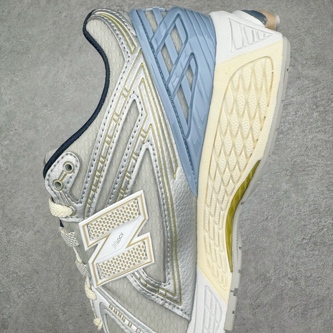  新版 KITH New Balance NB 1906R 低筒 复古跑鞋 耐磨透气 休闲鞋 运动鞋 男鞋 女鞋 白蓝 M1906RKC