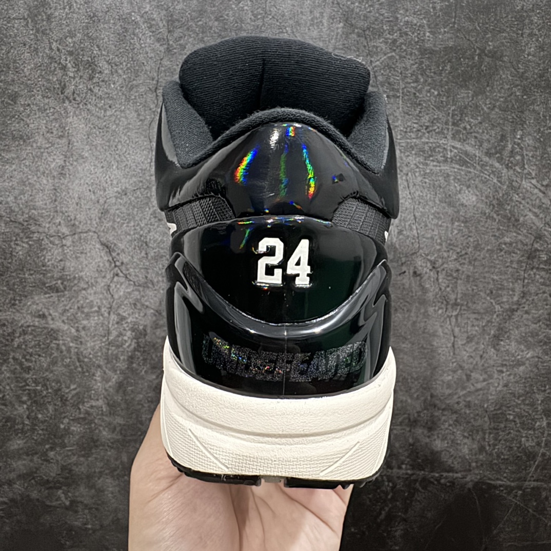 新版 OG Undefeated KOBE4  Protro  科比 4  黑色 低筒 篮球鞋 实战鞋 球鞋 男鞋  波鞋 漆皮黑 CQ3869-001