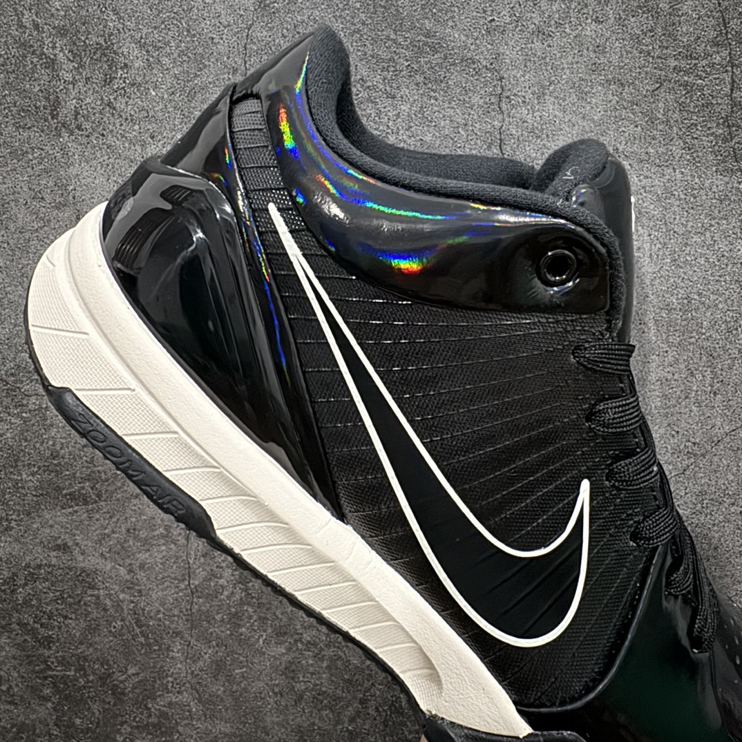 新版 OG Undefeated KOBE4  Protro  科比 4  黑色 低筒 篮球鞋 实战鞋 球鞋 男鞋  波鞋 漆皮黑 CQ3869-001