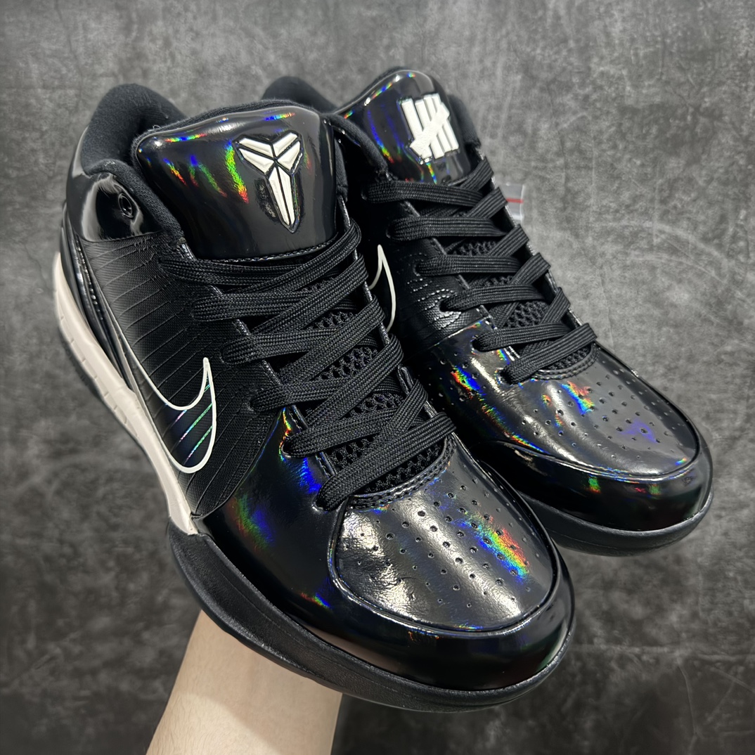 新版 OG Undefeated KOBE4  Protro  科比 4  黑色 低筒 篮球鞋 实战鞋 球鞋 男鞋  波鞋 漆皮黑 CQ3869-001