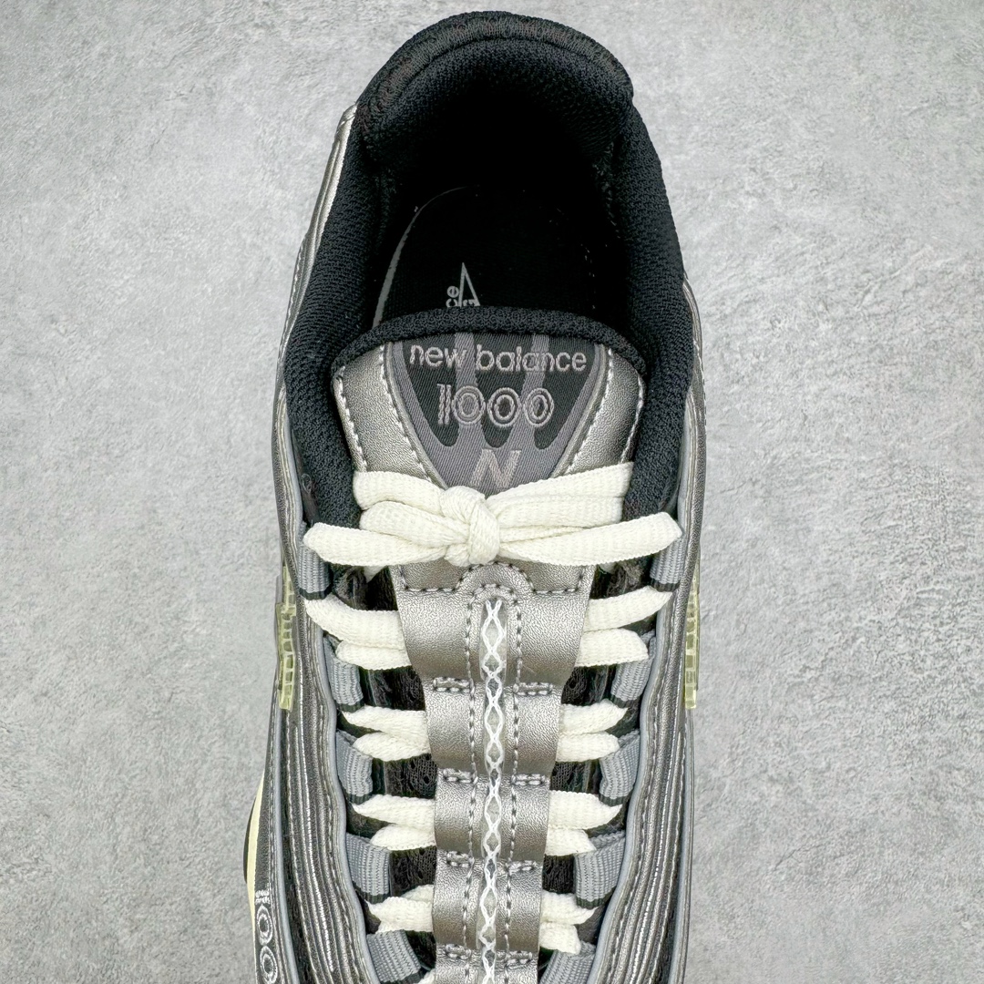  新版  New Balance NB 1000  低筒 复古跑鞋 休闲鞋 运动鞋 波鞋 男鞋 女鞋 银黑 M1000SL