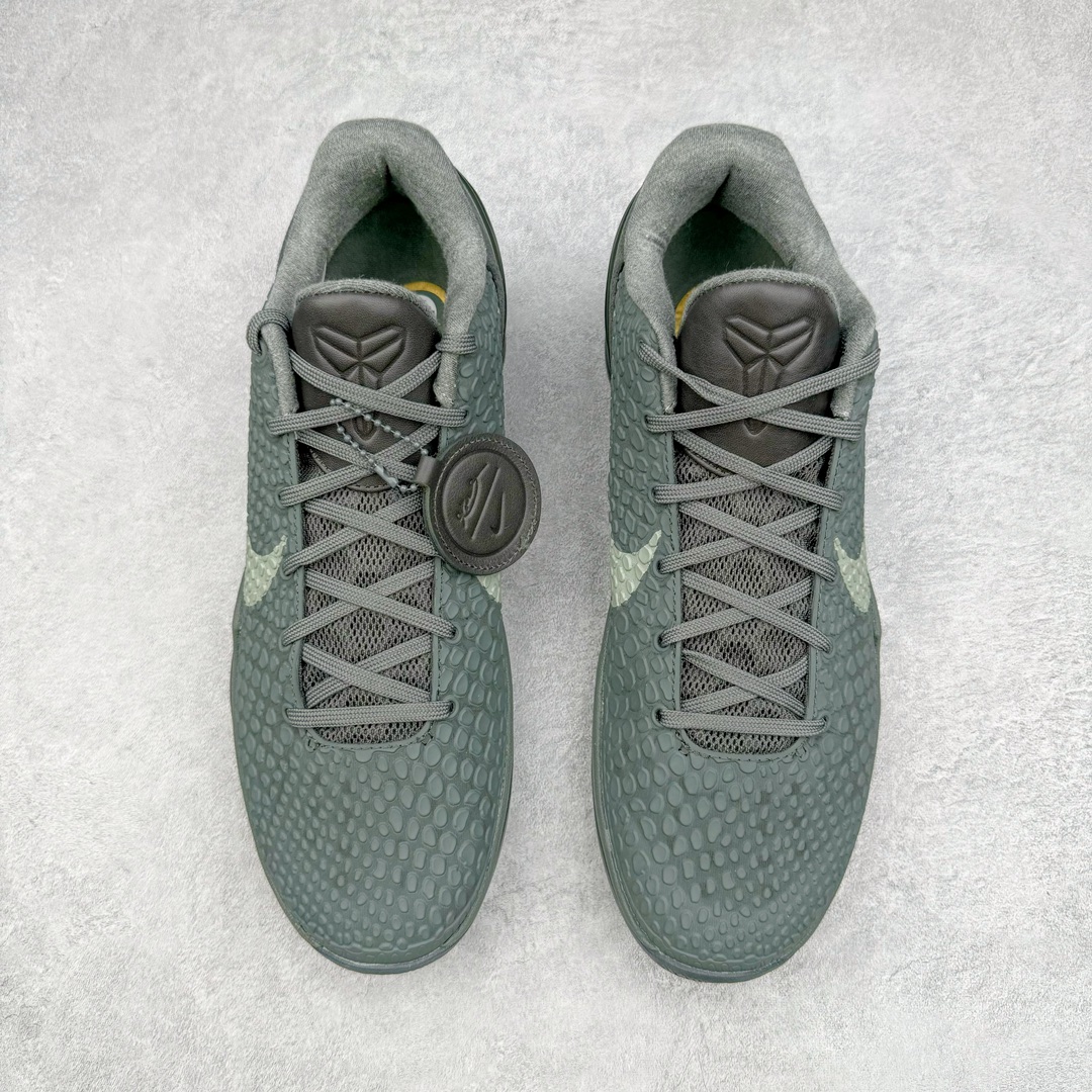  S2外贸  Kobe 6 Black Mamba Collection Fade To Black 科比 6 前掌气垫 后掌EVA 球鞋 籃球鞋 實戰鞋  真碳板 男鞋 波鞋 深灰  869457-007